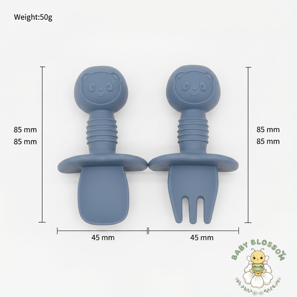 Bear Cutlery Blue CM