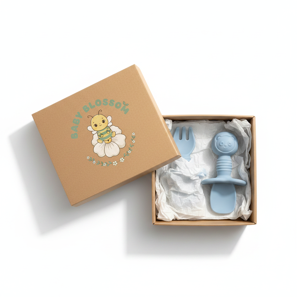 Bear Cutlery Flat Lay Packaging