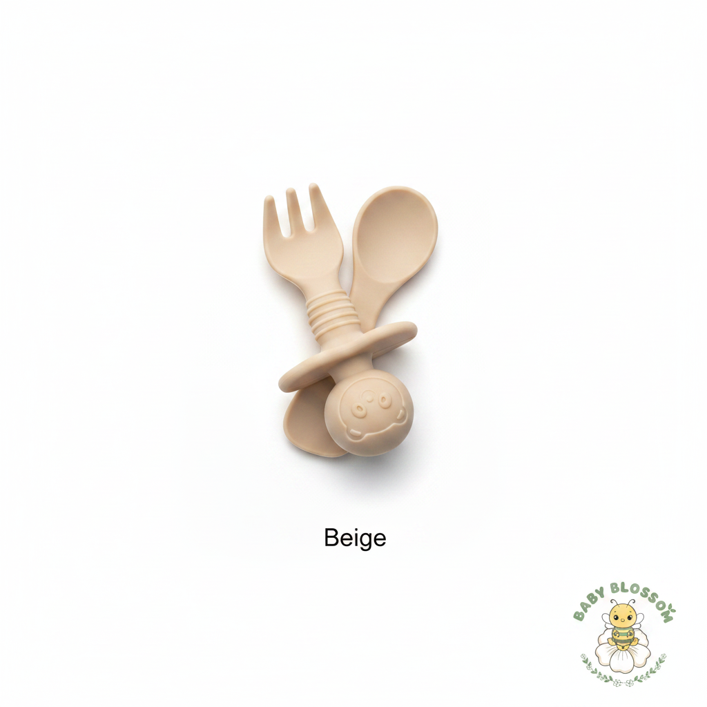 Beige Bear Cutlery